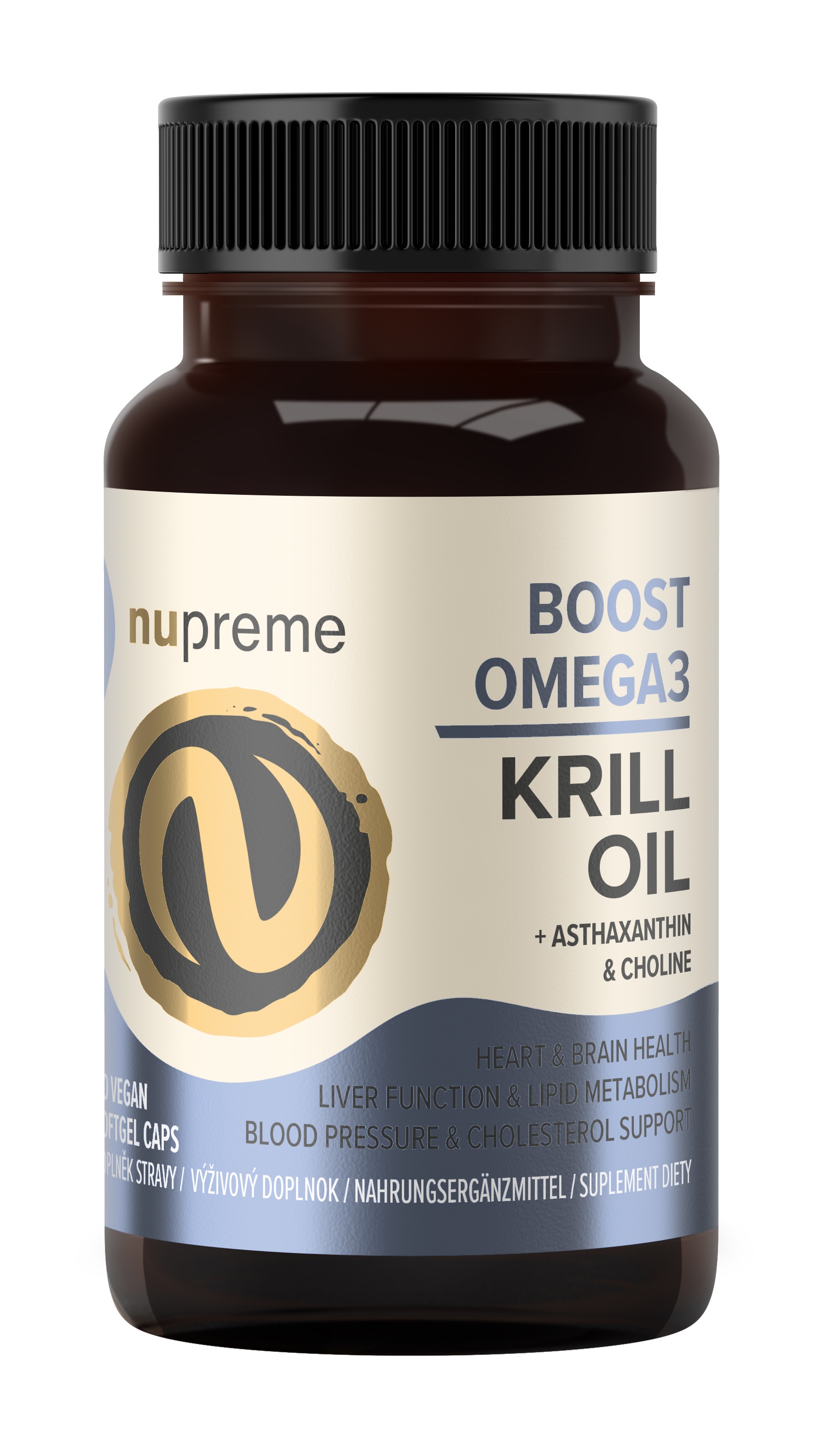 Nupreme Omega 3 Krillový olej 60 kapslí