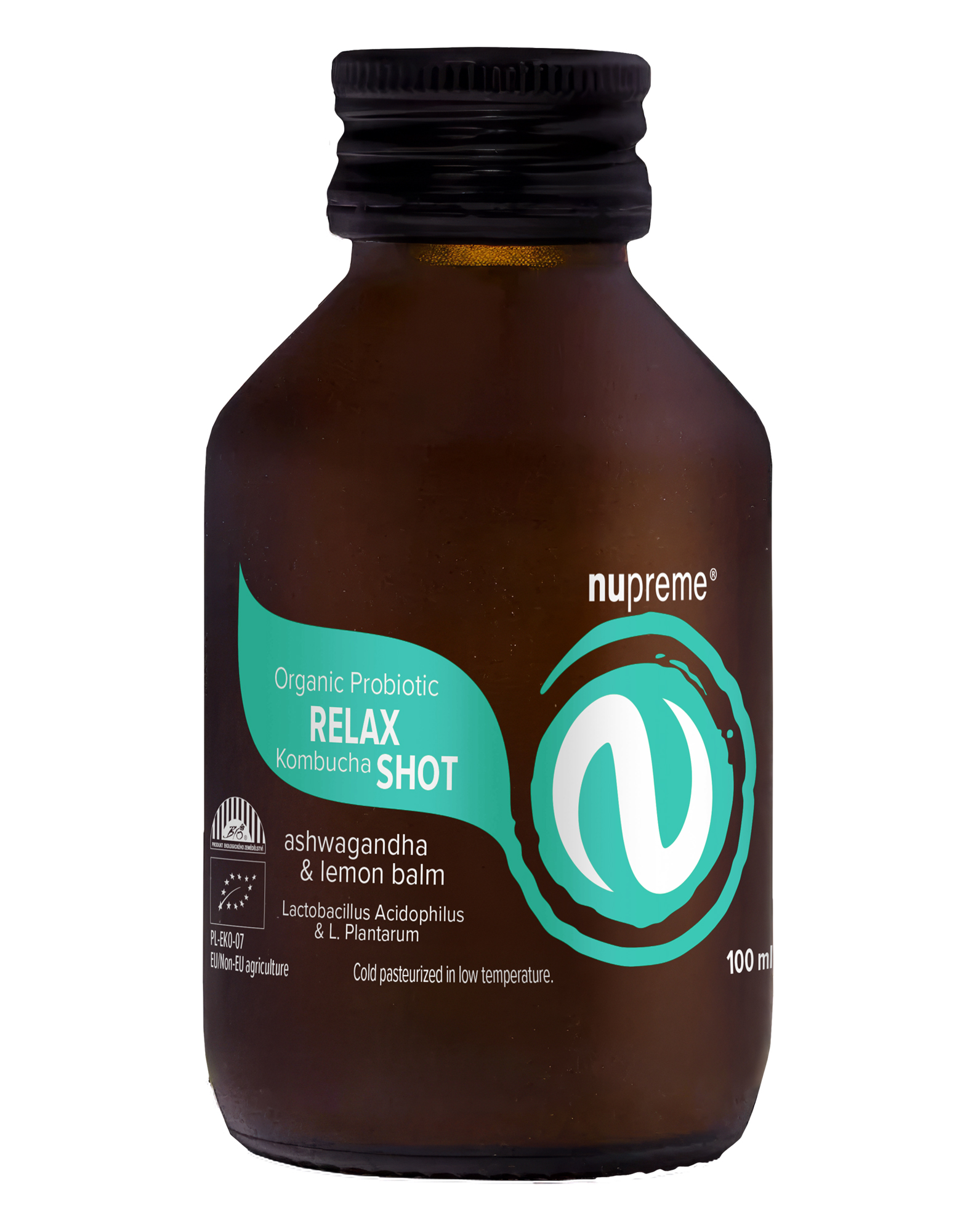 Nupreme Kombucha Relax Shot 100 ml BIO