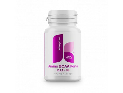 Amino BCAA Forte 2:1:1, 400 mg/180 kps