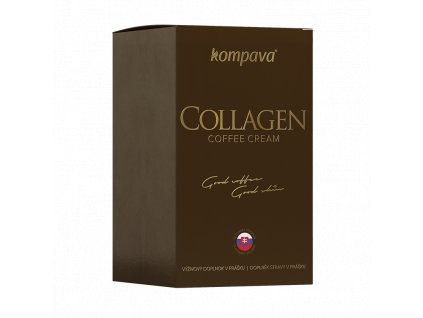 Collagen Coffee Cream 30 dávok / 6 g + tvárová gymnastika