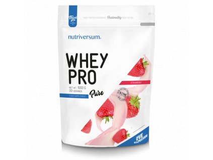 PURE Whey Pro jahoda 1000 g