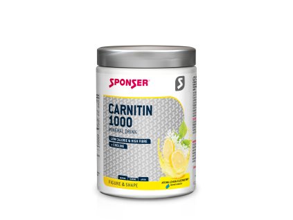 SPONSER CARNITIN 1000 400g - nízkokalorický elektrolytový nápoj športový nápoj s minerálmi vhodné pre diabetikov