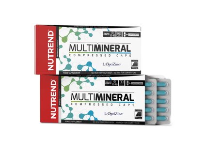 Nutrend - MULTIMINERAL COMPRESSED CAPS 60 kapsúl
