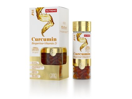 Nutrend CURCUMIN + BIOPERINE + VITAMIN D 60 kapsúl