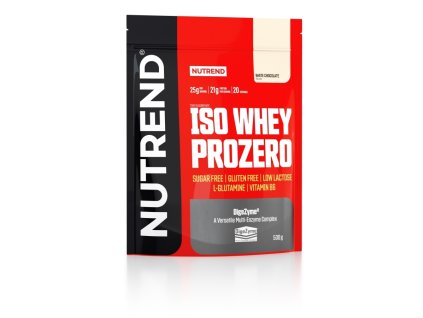 Nutrend ISO WHEY PROZERO (srvátkový proteínový izolát) 500 g