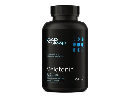 eng pl OstroVit Keep Sleep Melatonin 300 tablets 25611 1