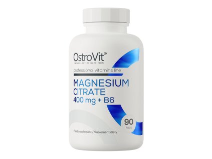 eng pl OstroVit Magnesium Citrate 400 mg B6 90 tablets 25673 1