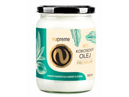 kokosový olej nupreme bio raw vegan
