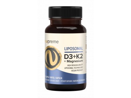 Liposomal Vit. D3+K2 30 kapslí NUPREME Vitamín Magnesium