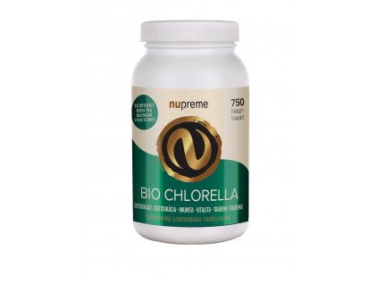 nupreme chlorella render bio podpora trávení detox imunita