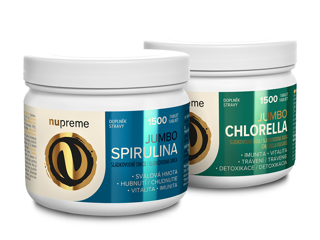 Levně BALÍČEK Spirulina+Chlorella Jumbo