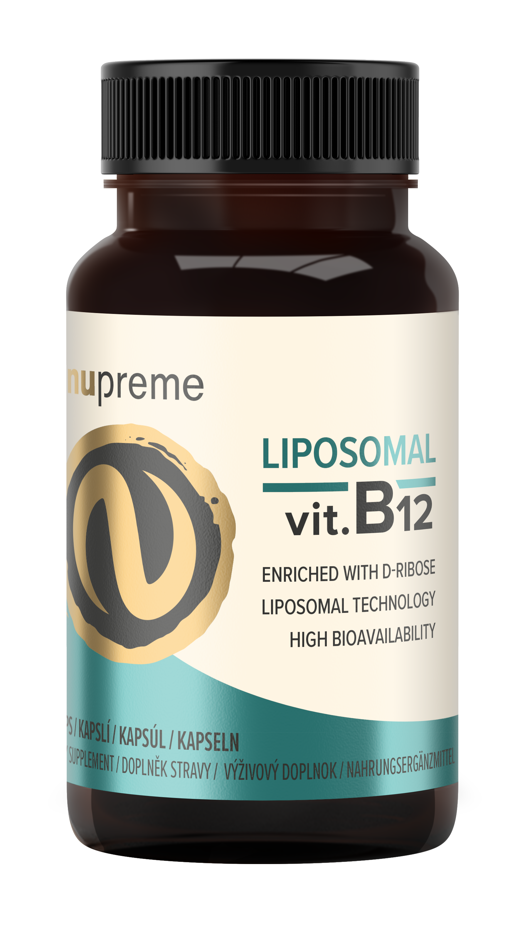 Liposomal Vit. B12 30 kapslí NUPREME Nupreme