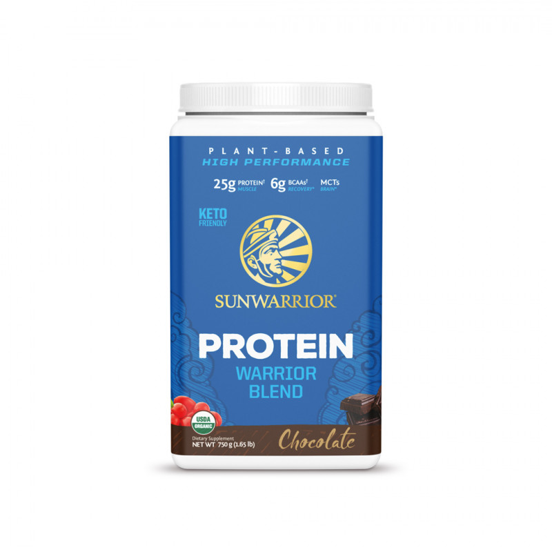 Protein Blend BIO čokoládový 750g SUNWARRIOR