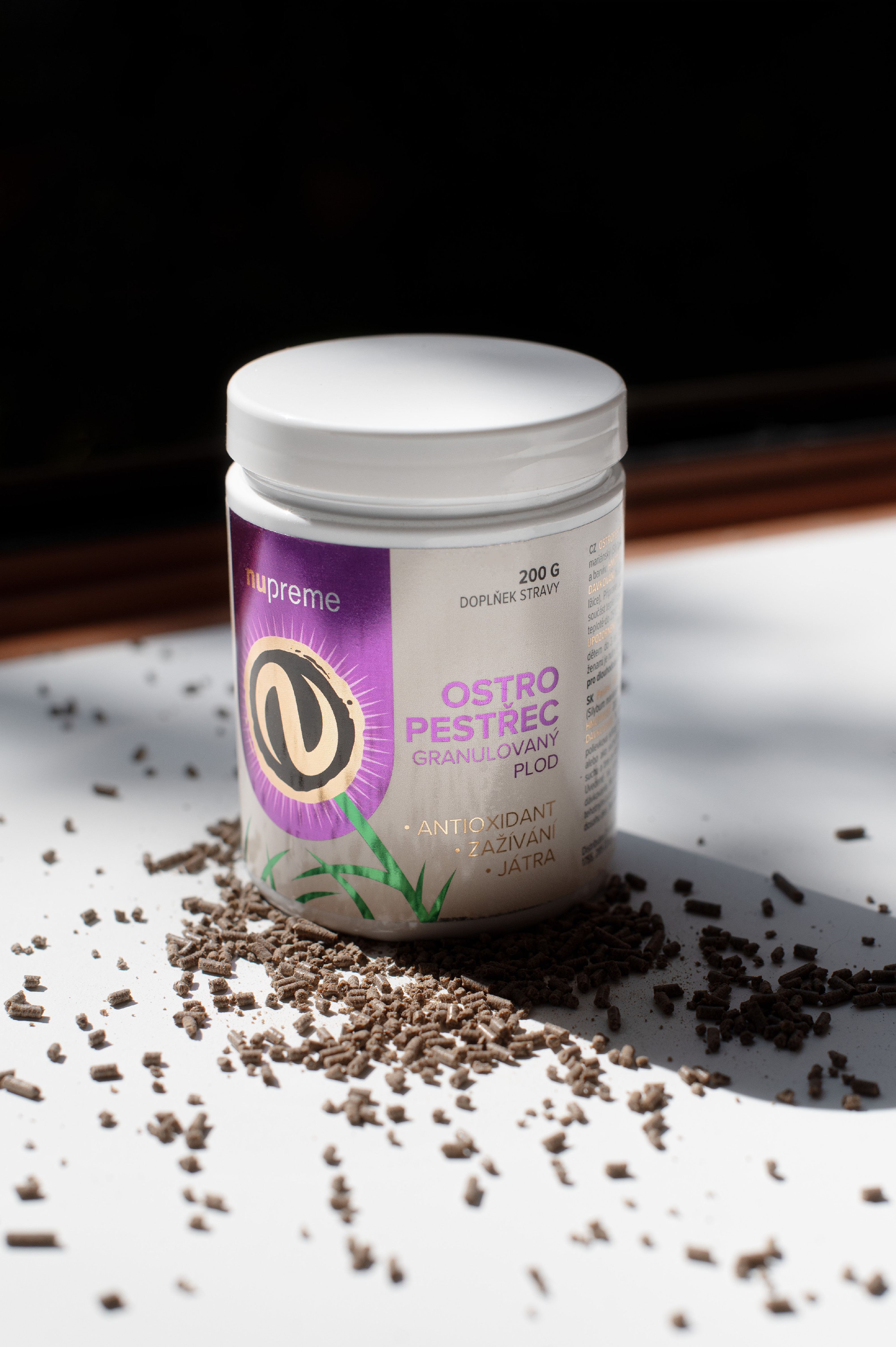 Ostropestřecový plod 200g NUPREME Obrázek