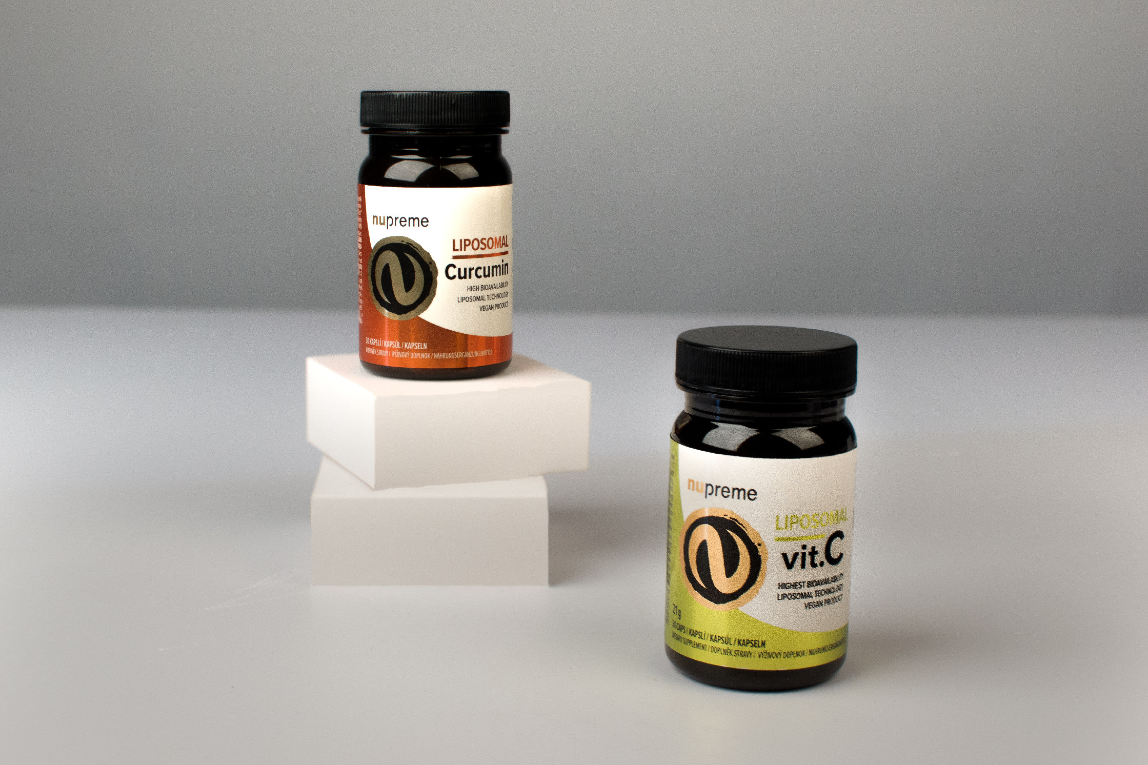 Liposomal Vit. C+Curcumin NUPREME Obrázek