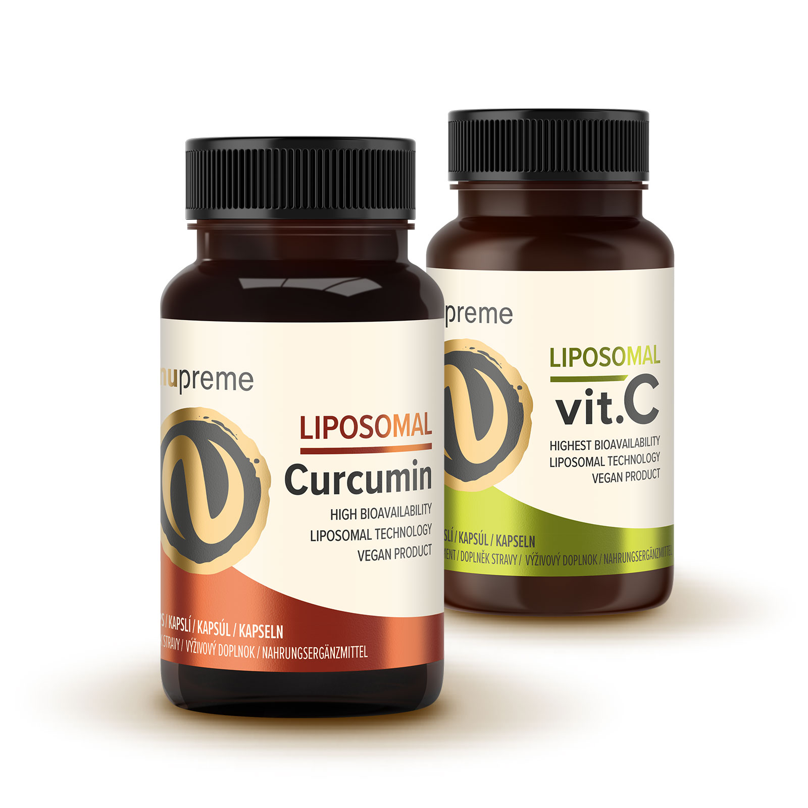 Levně Liposomal Vit. C+Curcumin NUPREME