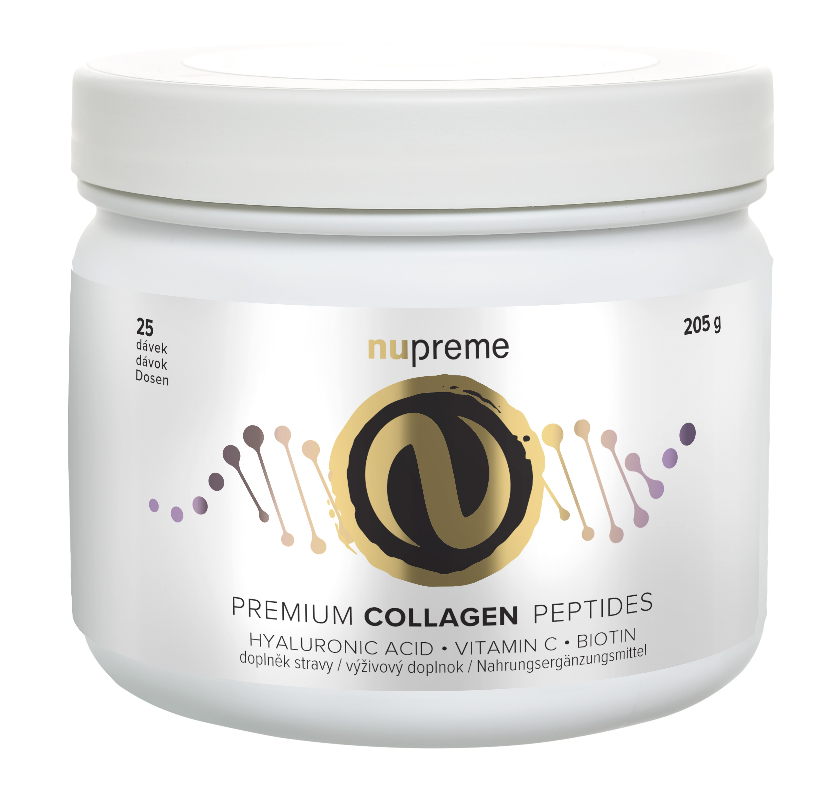 Premium Collagen Peptides 205 g NUPREME Obrázek