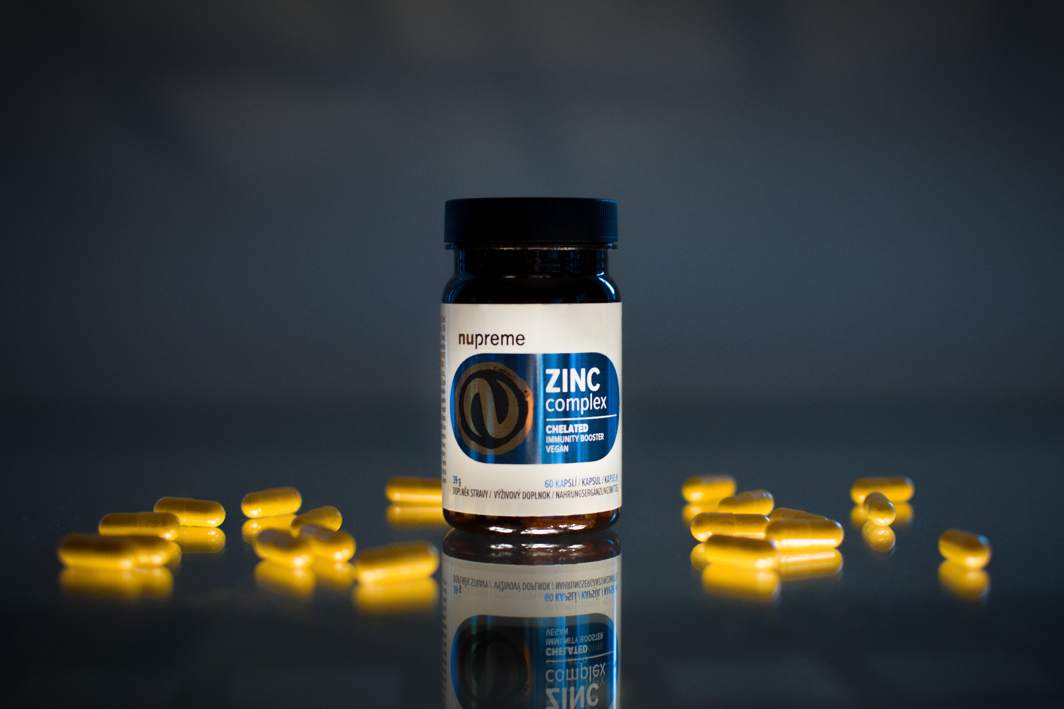 Zinek chelát 60 kapslí NUPREME Obrázek