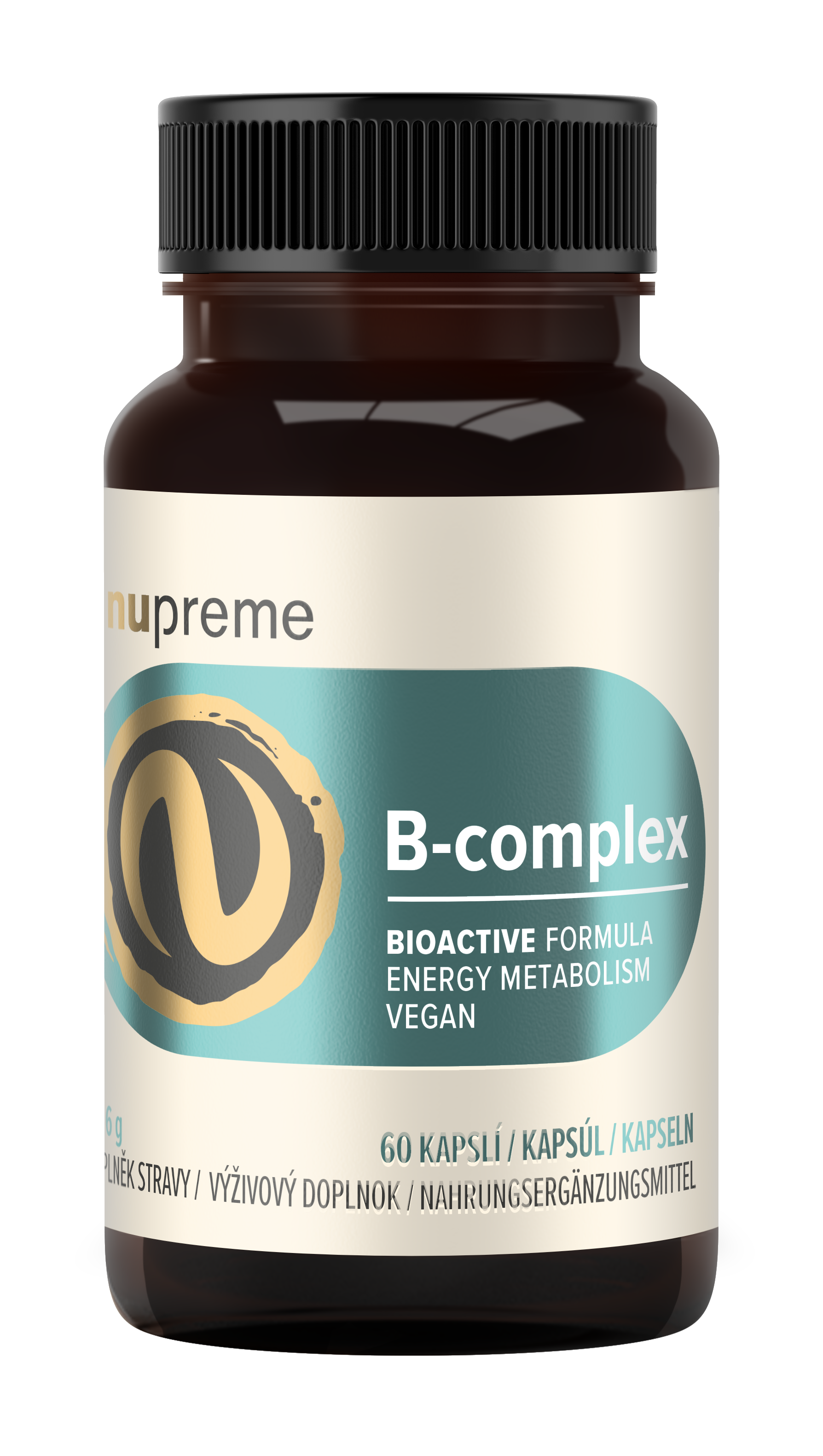 Bioaktivní B – Complex 60 kapslí NUPREME