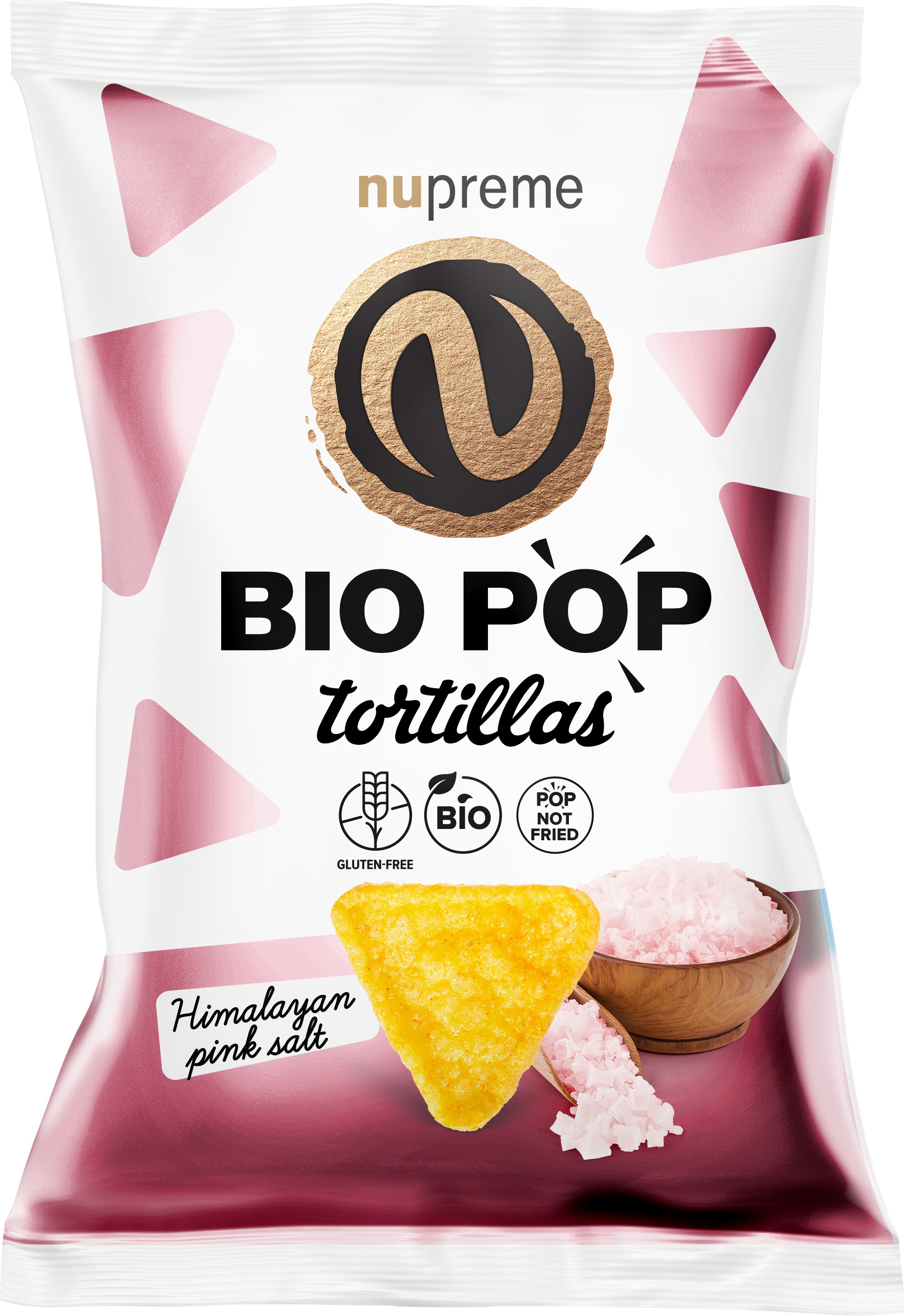 Levně Pop tortilla chips sůl 30 g BIO NUPREME