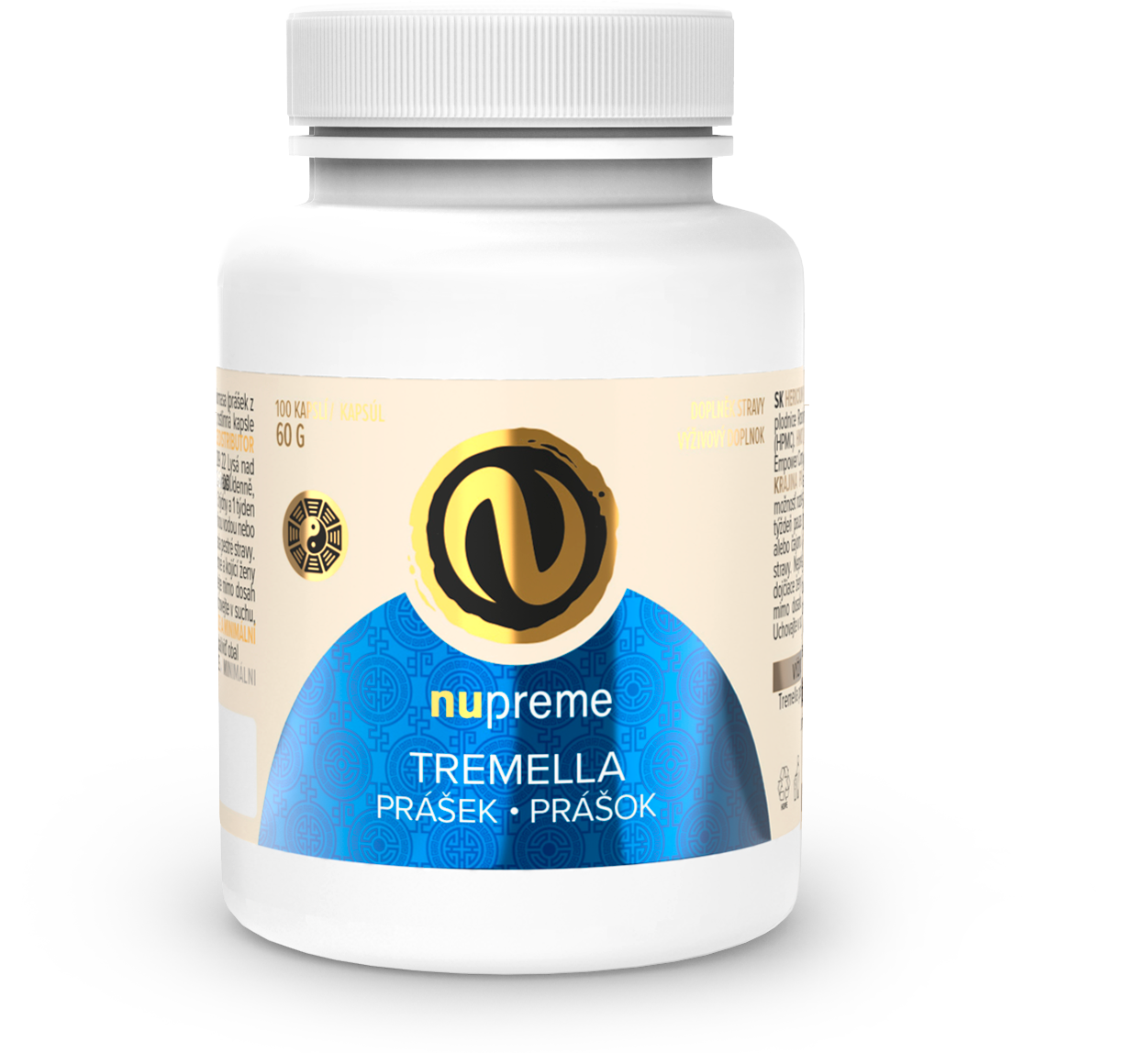 Tremella BIOMASA 100 kapslí NUPREME