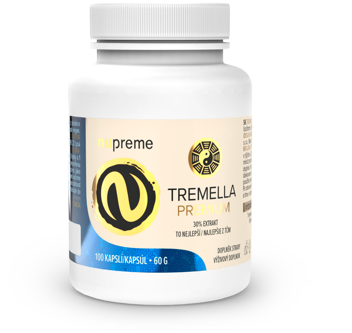Tremella extrakt 100 kapslí NUPREME