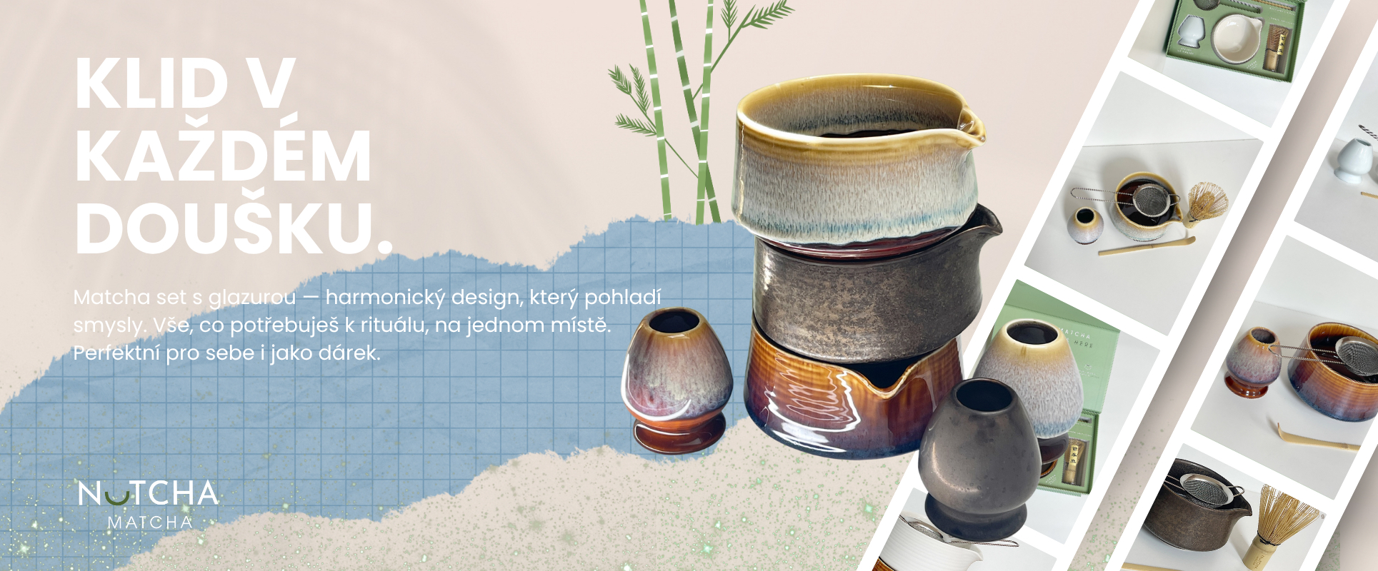 matcha sety, příslušenství