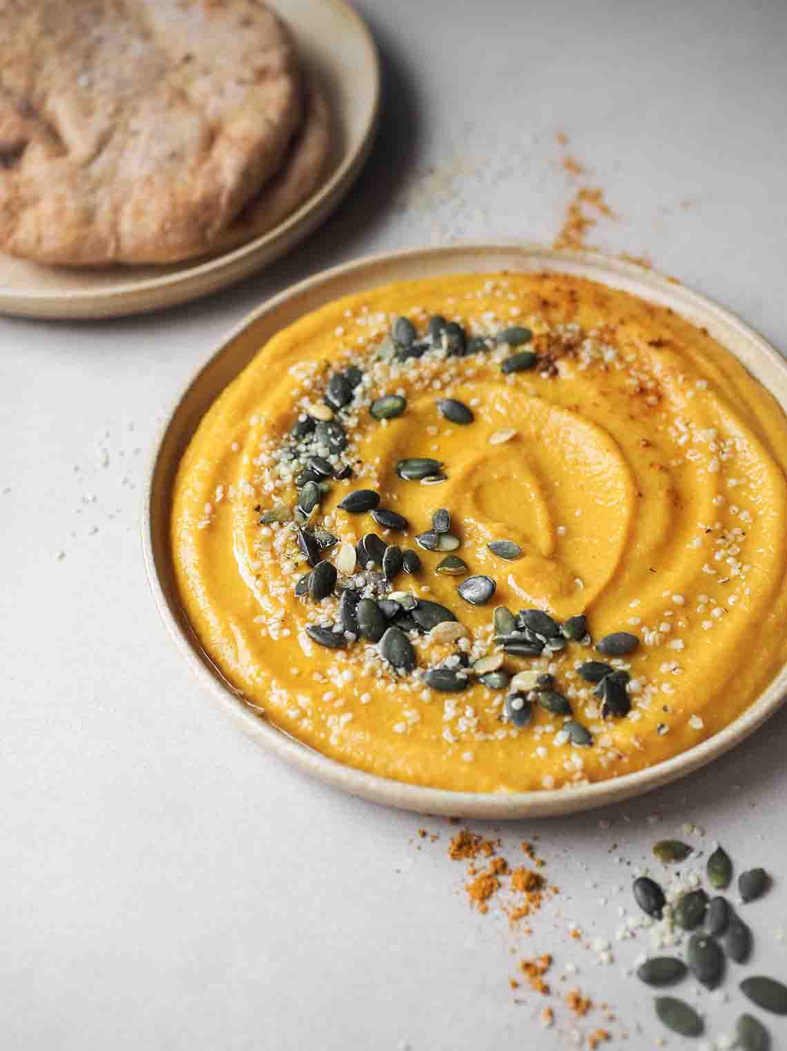 Pumpkin hummus