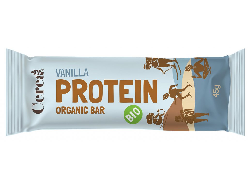 BIO Proteinová tyčinka Vanilka CEREA 45g