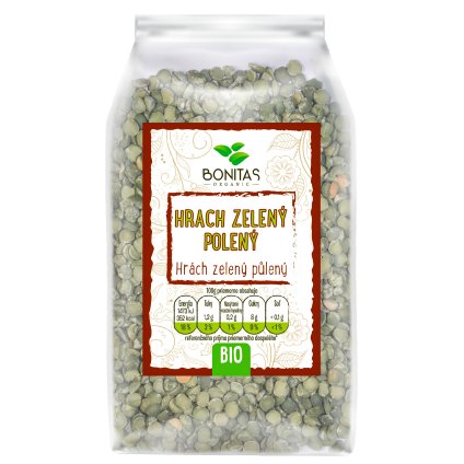 bio hrach zeleny