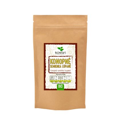 BIO Konopné semínko loupané BONITAS 100g