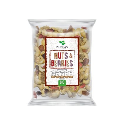BIO Směs kešu a sušeného ovoce BONITAS 80g