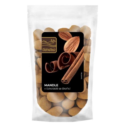 Mandle v čokoládě se skořicí FARMLAND 100g