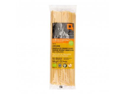 BIO Těstoviny linguine semolinové GIROLOMONI 500g