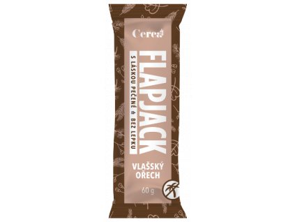 Flapjack vlašský ořech CEREA 60g