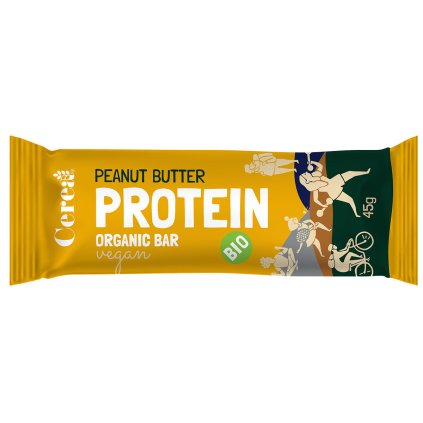 BIO Proteinová tyčinka Arašídové máslo CEREA 45g