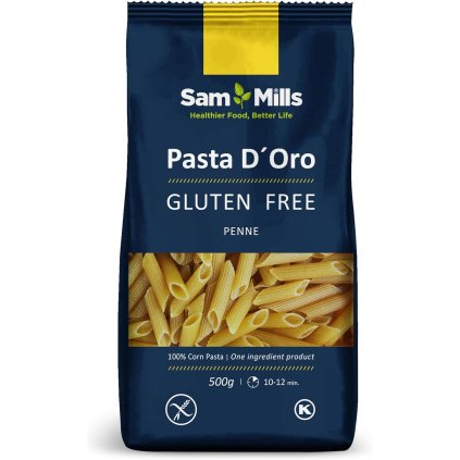 Kukuričné cestoviny rúrky SAM MILLS 500g