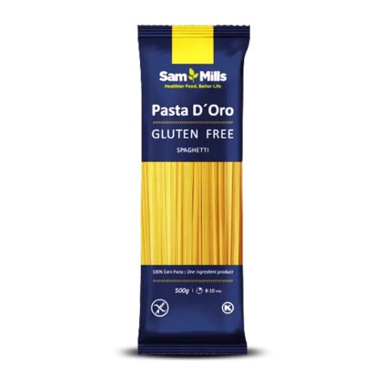 Kukuričné cestoviny špagety SAM MILLS 500g