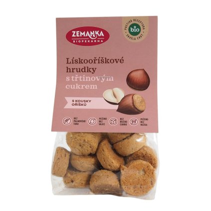 BIO lískooříškové hrudky ZEMANKA 100g