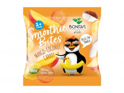 BIO smoothie kousky z lyofilizovaného manga, mrkve a kokosu BONITAS 10g