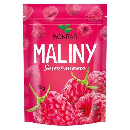 BONITAS Maliny sušené mrazom 30g