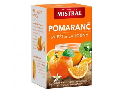 MISTRAL Ovocný čaj Pomaranč svieži & lahodný 40g