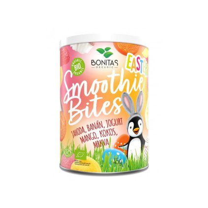BONITAS velikonoční BIO smoothie mix mrazem sušeného ovoce, zeleniny a jogurtu 45g