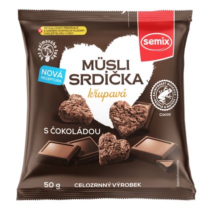 srdiečka čokoláda