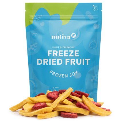 NUTIVA Mix mrazom sušeného ovocia BEST COMBO 100g