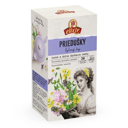 Priedusky prieduskovy bylinny caj na horne a dolne dychacie cesty