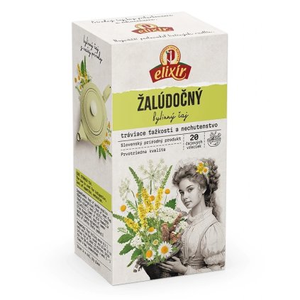 Zaludocny bylinny caj na traviace tazkosti zaludok a nechutenstvo