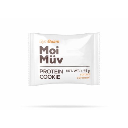 GymBeam MoiMüv Protein Cookie Slaný karamel 75g
