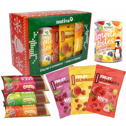 NUTIVA Mikulášsky Box – Sweet & fruit mix 165g gallery