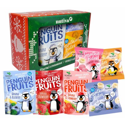 Nutiva Mikulášsky Box – BIO Ovocné mini snacky 70g gallery